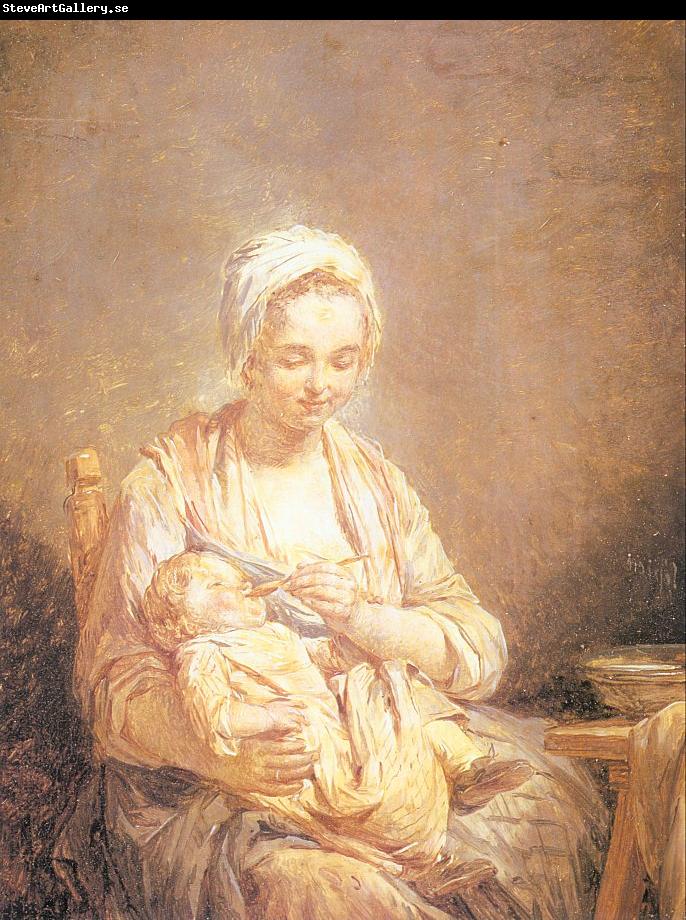 Lepicie, Nicolas Bernard A Mother Feeding her Child